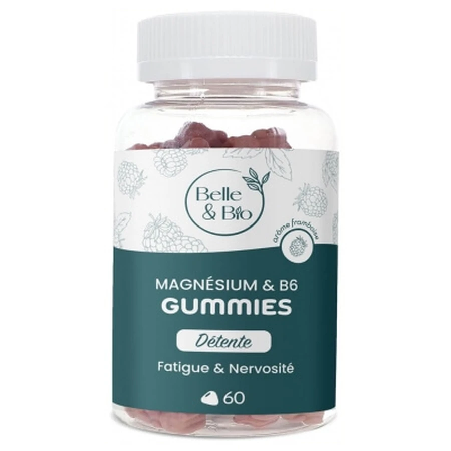 Belle & Bio Magneziu și vitamina B6, 60 de jeleuri