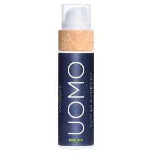 Aceite bronceador Cocosolis Uomo para hombres, 110 ml