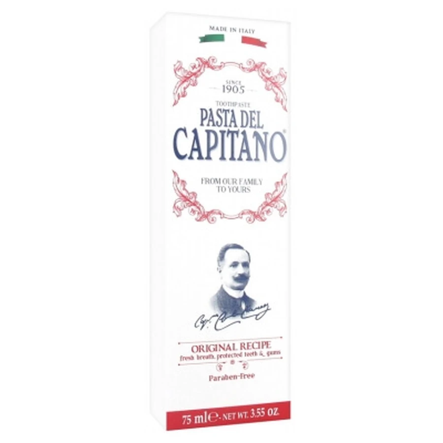 Pasta del Capitano - Pastă de dinți, rețetă originală, 75 ml