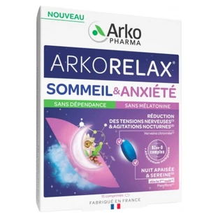 Arkopharma Arkorelax Sueño y Ansiedad, 15 comprimidos