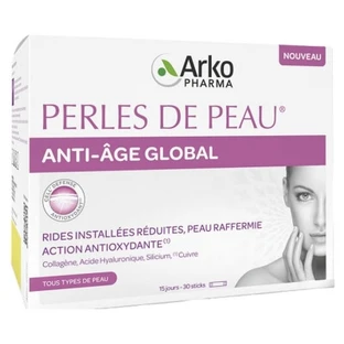 Arkopharma Perles de Peau Anti-Îmbătrânire Globală 30 de stick-uri
