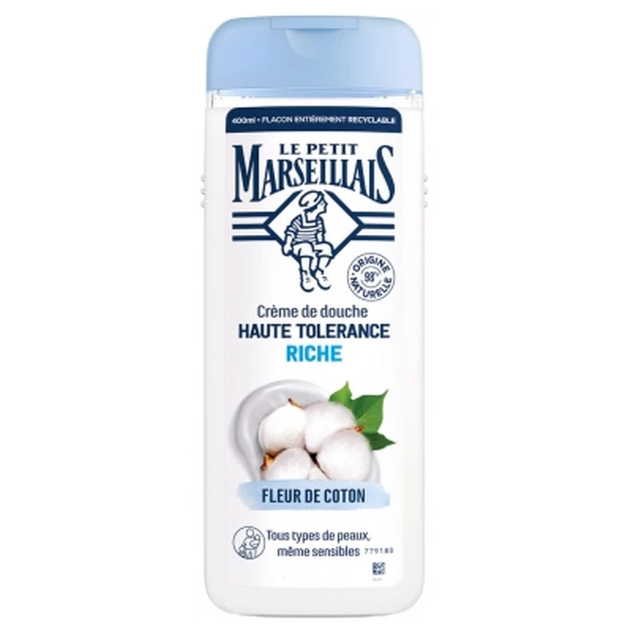 Le Petit Marseillais High-Tolerance Rich Cotton Flower Shower Cream, 400 ml