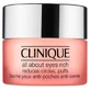 Clinique All About Eyes Rich Eye Balm para reducir la hinchazón y las ojeras, para todo tipo de pieles, 15 ml