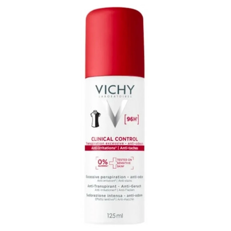 Vichy Clinical Control 96-Hour Antiperspirant, 125 ml