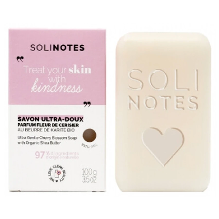 Solinotes Floare de cireș Săpun solid ultra-delicat 100 g
