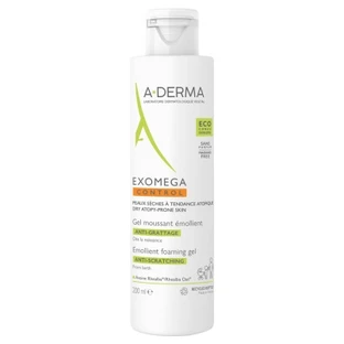 A-DERMA Exomega Control Gel spumant emolient anti-mâncărime 200 ml