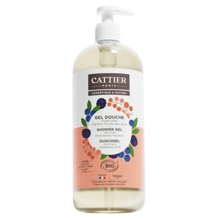 Cattier Gel de duș cu aloe vera și fructe de pădure ecologice 1 L