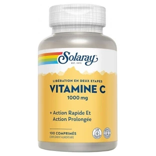 Solaray Vitamine C 1000 mg, 100 tabletten
