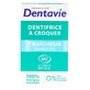 Dentavie Pastă de dinți masticabilă cu aromă de mentol, 60 de comprimate