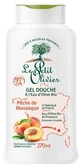 Le Petit Olivier Gel de duș cu apă de măsline bio și piersică din Manosque 270 ml