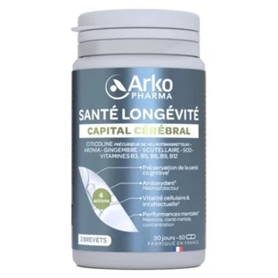Arkopharma Health & Longevity Brain Capital 60 Kapseln