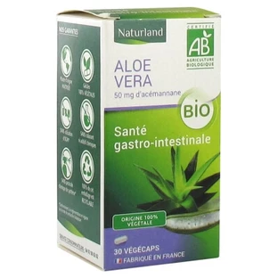 Aloe vera biologica Naturland, 30 capsule vegetali