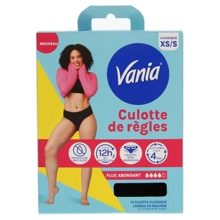 Vania Chiloți pentru menstruație cu flux abundent 1 pereche de chiloți