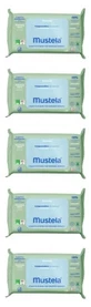 Mustela Kompostierbare, parfümierte Reinigungstücher, Packung mit 5 x 60 Tüchern