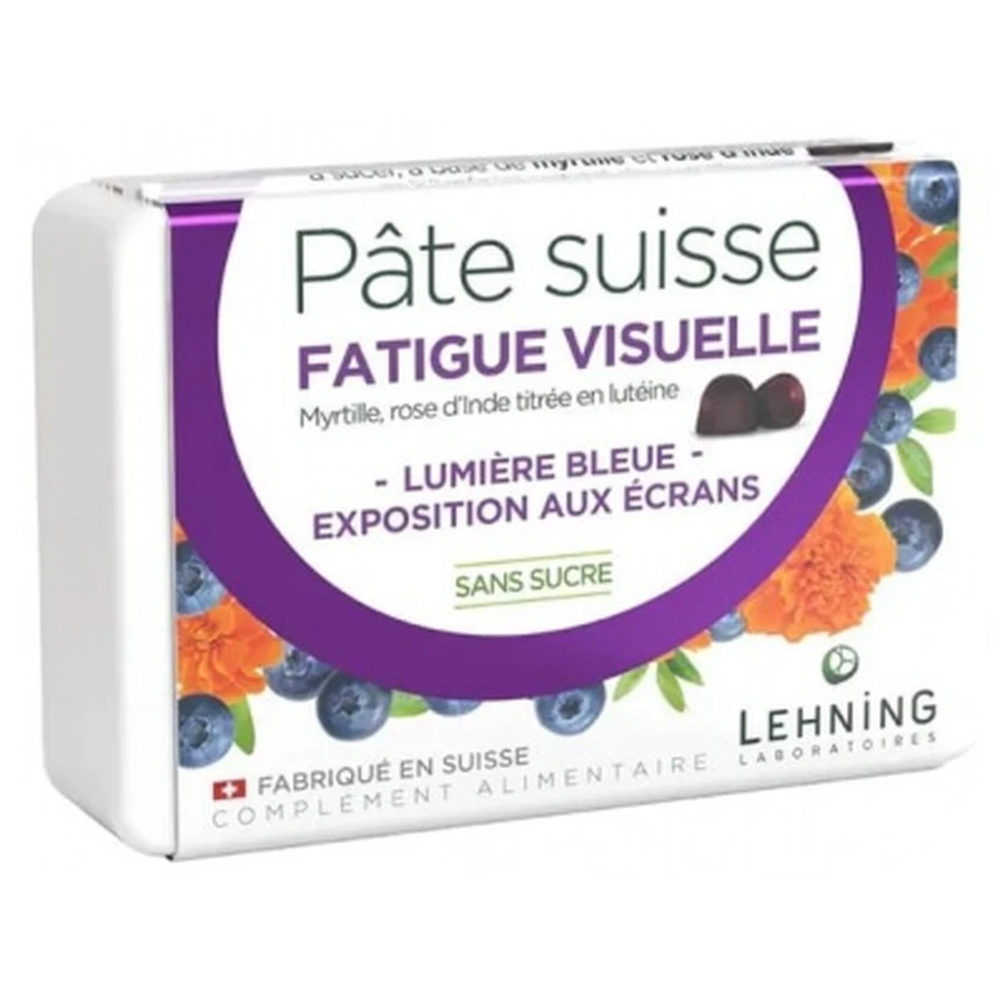 Lehning Laboratories Swiss Eye Strain Paste, 40 gummetjes
