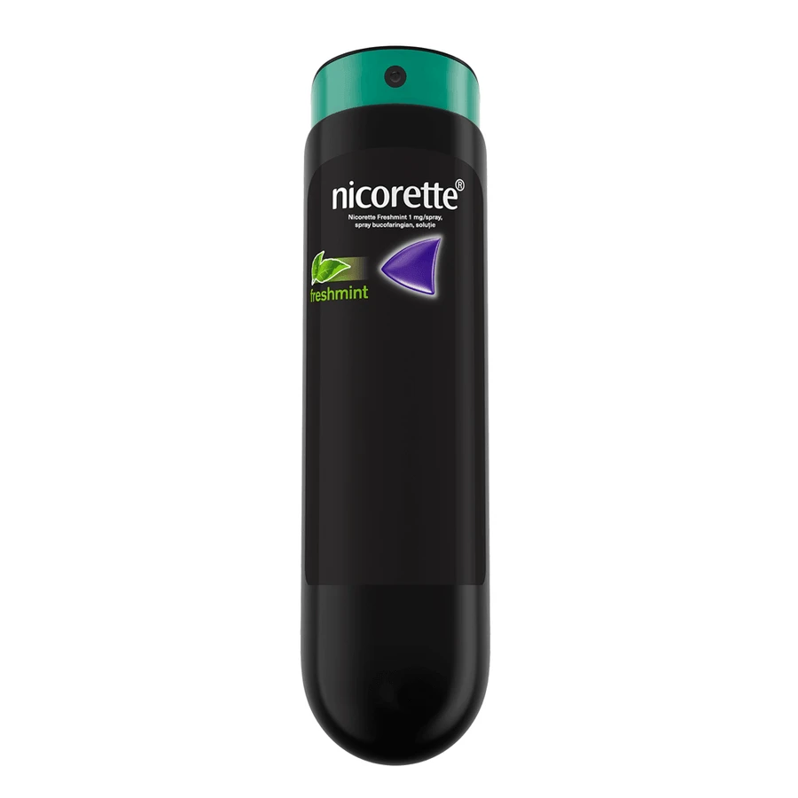 Nicorette Freshmint, spray de 3 dosis, 1 mg, 39,6 ml, McNeil 