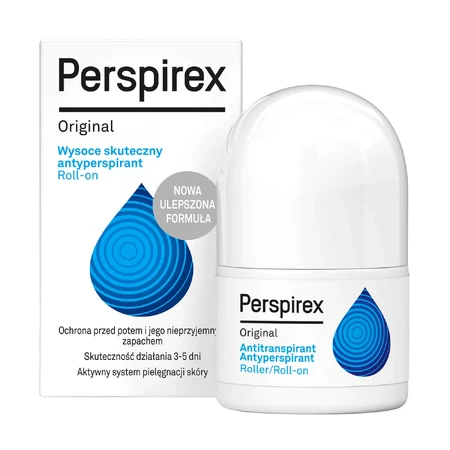 Perspirex Original 5 x 20 ml, Antitranspirant als Roll-on