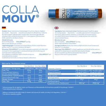 CollaMouv Original Collagen Drinkshot 30 x 25 ml, BHW Bayerische Heilmittel