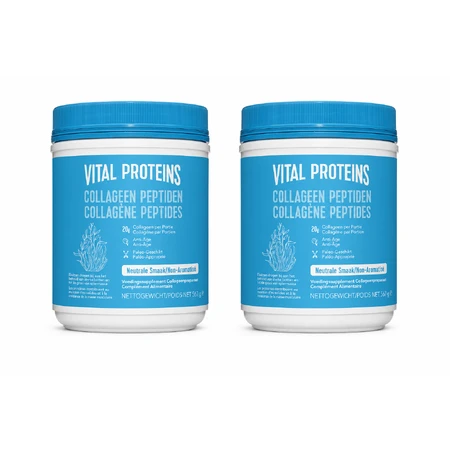 Vital Proteins collageenpeptiden, poeder zonder smaak, 2 x 567 g, GNC 