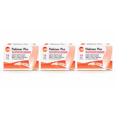 Flebinec Plus 3x14 zakjes, 4 g