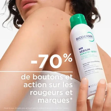 Sebium Kerato+ Body Spray, 2x150 ml, Bioderma 