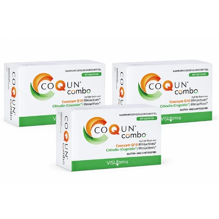 Coqun Combo Tablets, 3 x 60 capsules