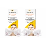 Posiforlid Augenmaske, 2er-Pack