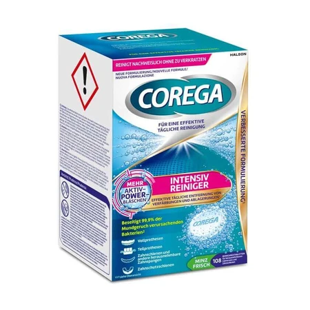 Corega Tabs Intensive Cleaner, 4 packs of 108 tablets