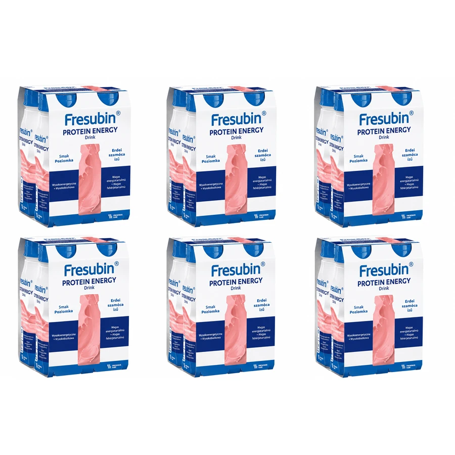 Fresubin Protein Energy, Erdbeergeschmack, 24 x 200 ml, Fresenius Kabi