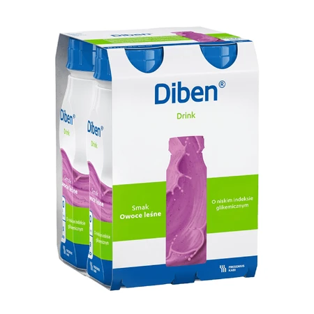 Diben-drank met de smaak van wilde bessen, 16 x 200 ml, Fresenius Kabi