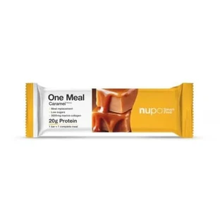 One Meal-reep met karamelsmaak, 60 g, Nupo