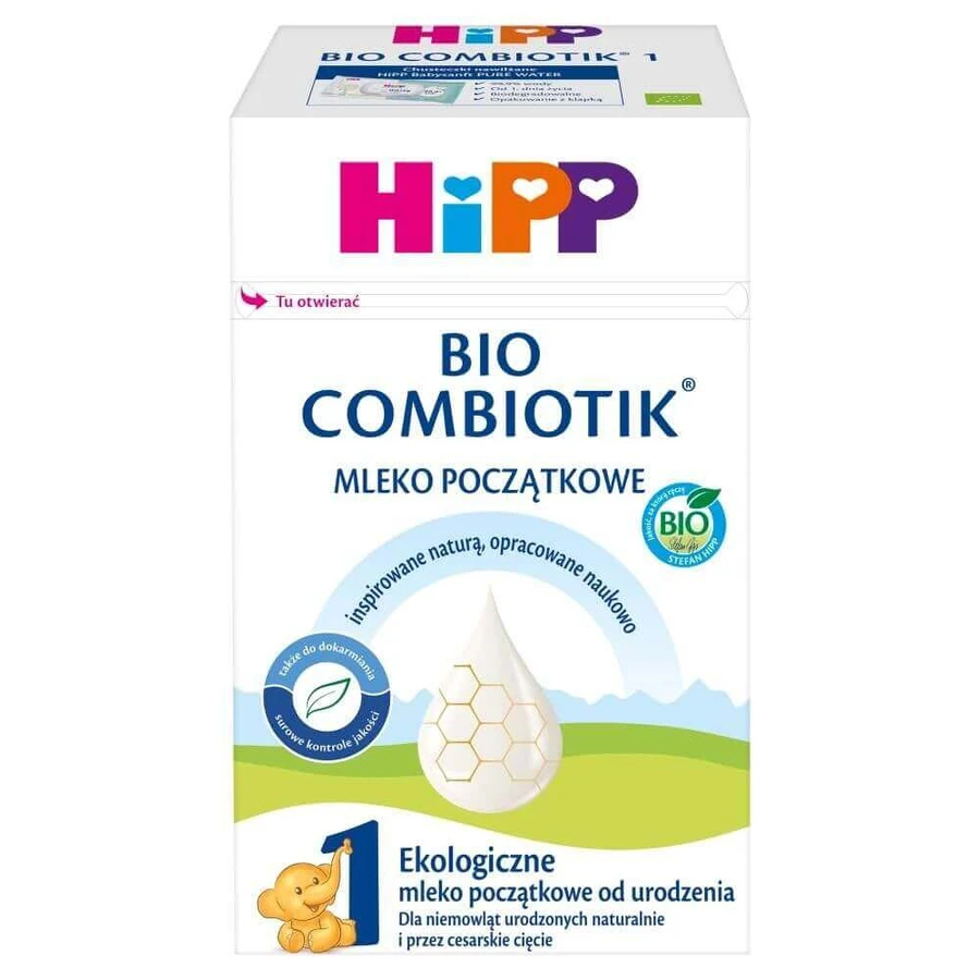 HiPP Bio Combiotik, Bio-Säuglingsnahrung, ab der Geburt, 550 g