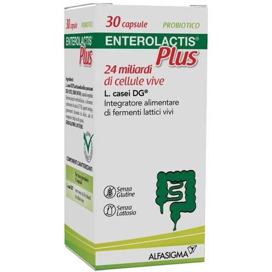 Enterolactis Plus, 5 x 30 capsules, Sofar