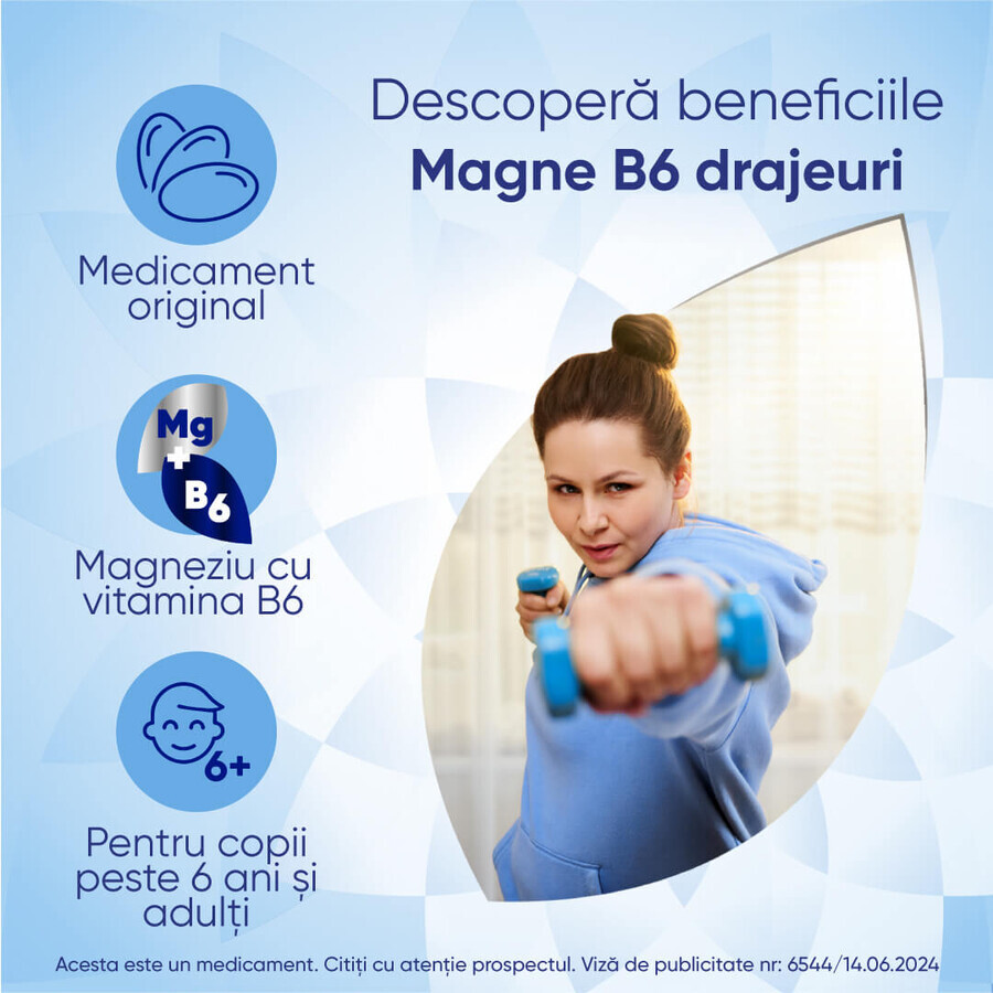 Magne B6, 60 tablets, Sanofi