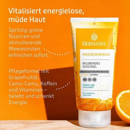 Dermasel Meeresenergie belebendes Duschgel, 200 ml Duschgel