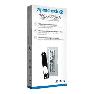 Alphacheck professional Blutzuckerteststreifen geblist., 50 St Teststreifen
