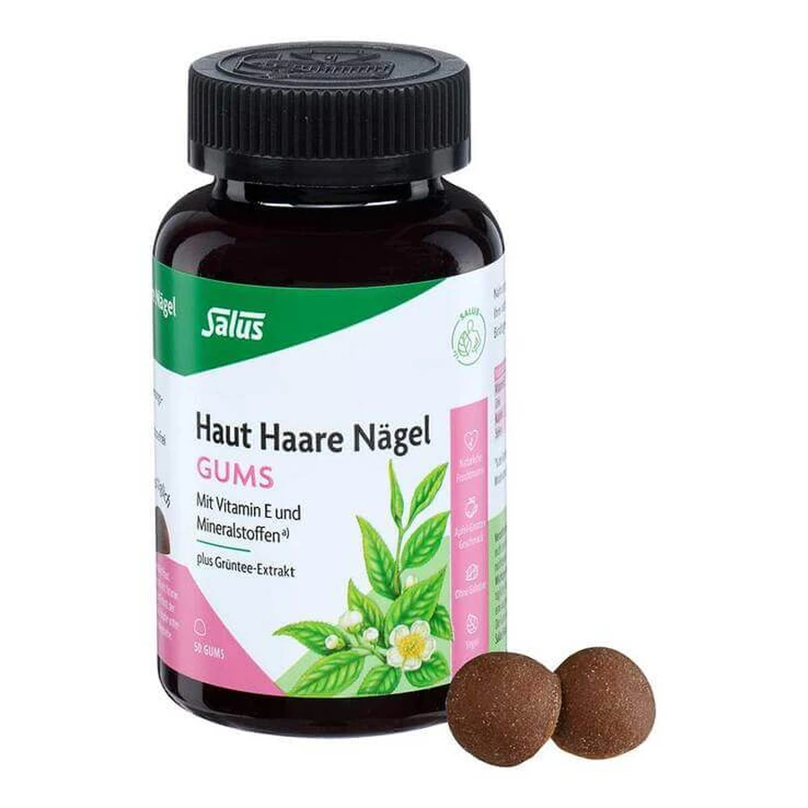 Huid, haar en nagels, tandvlees, 50 kauwtabletten