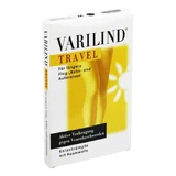 Varilind Travel Knee-High Socks, White, Size M, 2-Pack
