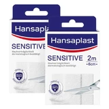 Hansaplast Sensitive Pflaster hypoallergen 6 cmx2 m, 2 St Pflaster