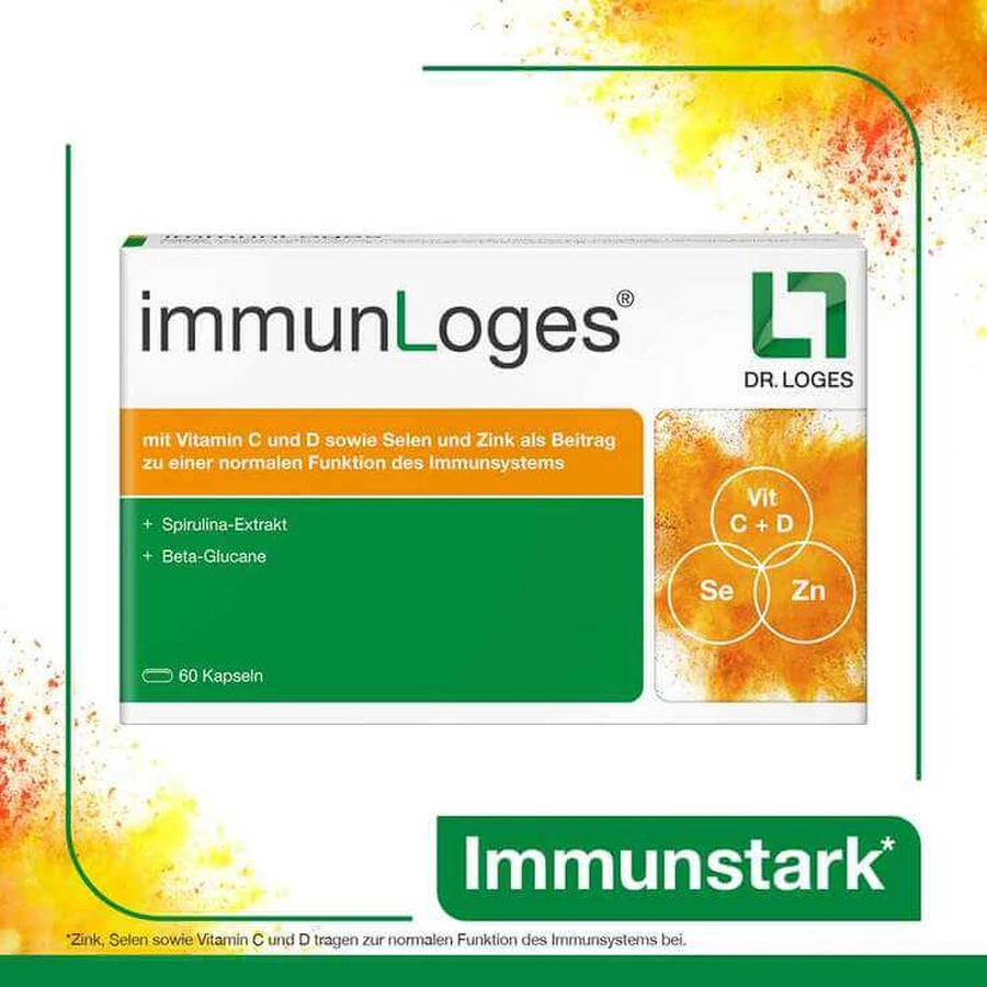 Cápsulas immunLoges, 2 x 120 cápsulas