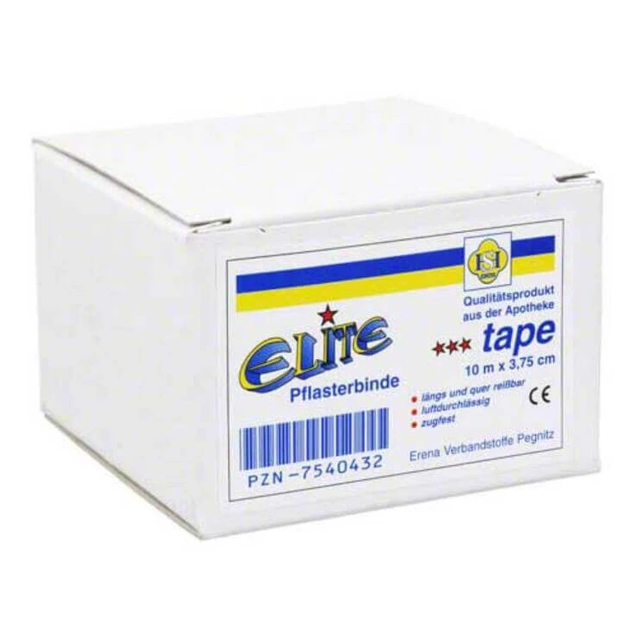 Elite Tape 10mx3,75cm Pflast, 1 St Binden