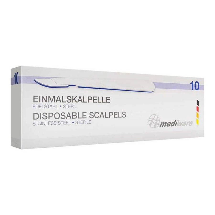 Disposable scalpel 10, 10 pcs. as needed