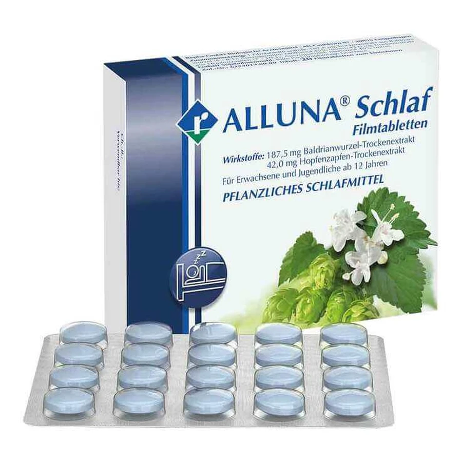 ALLUNA Sleep compresse rivestite con film, 60 compresse rivestite con film