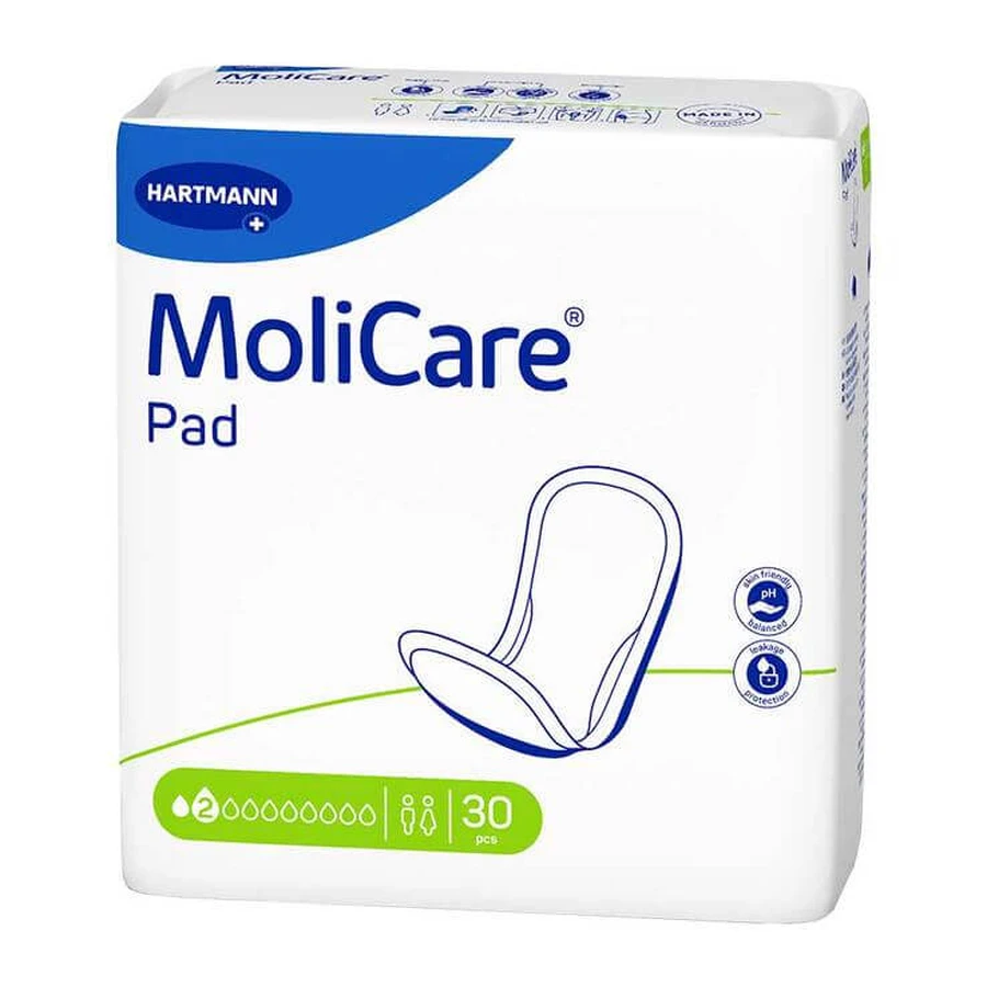 Molicare Pad 2 Drops, 30 pièces, n.v.