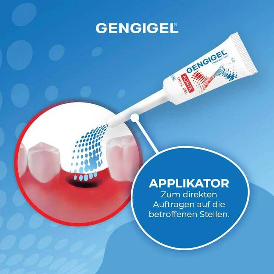 Gengigel Gel Forte Dental Gel, 8 ml dental gel