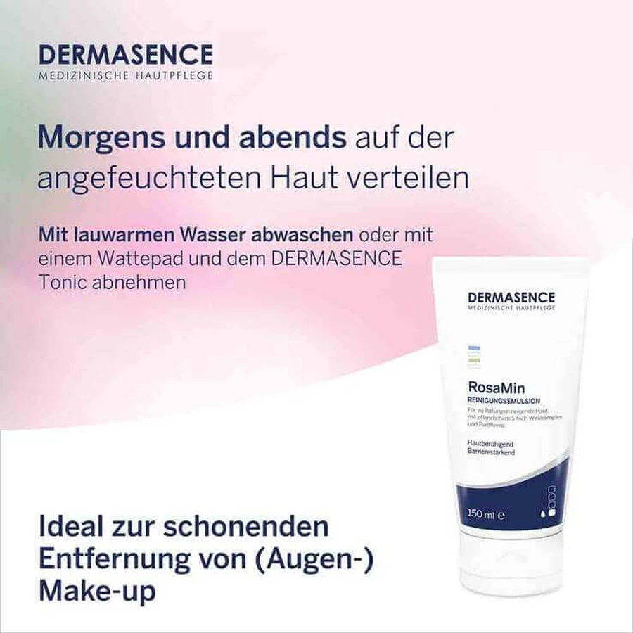 Dermasence Rosamin Reinigungsemulsion, 2x150 ml Emulsion