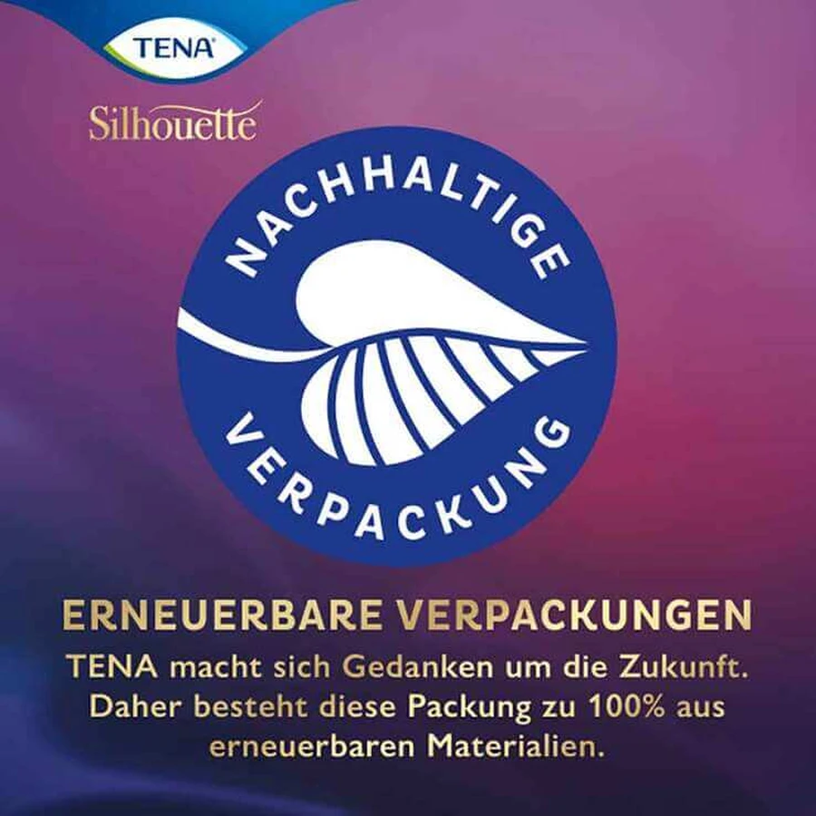 TENA® Silhouette NOIR incontinentieverbanden (Regular), verpakking van 26 stuks