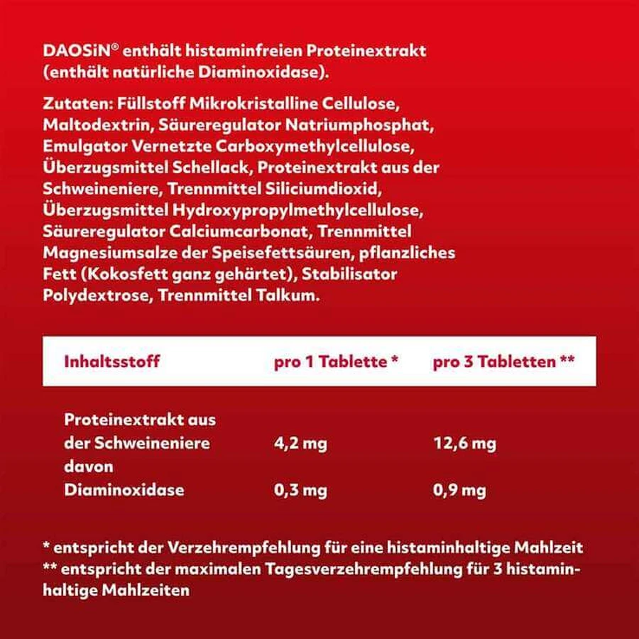 Daosin Tabletten, 2x120 St Tabletten