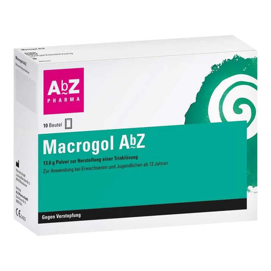 Macrogol AbZ Powder for Oral Solution, 20 packets of powder for oral solution
