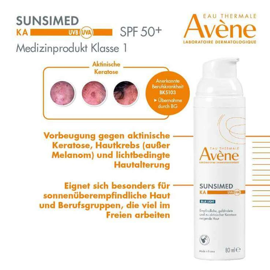 Avene Sunsimed KA Emulsion, 2x80 ml Emulsion